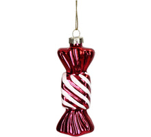 Ornament Candy Glass Red 10.1cm