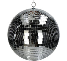 Ornament Diskokugel Silber 30x30x32cm