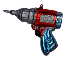 Ornament Screwdriver Glass Red 12.7cm