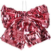 Ornament Party Bow Fabric Pink 17.8cm