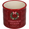 Planter Christmas Stories Dolomite Red 9.8x9.8x9cm