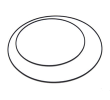 Metal ring 40cm black per stuk