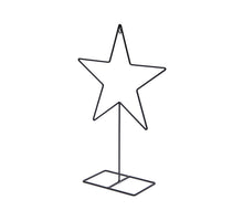 Frame Star 27x10x40cm on foot metal black