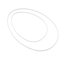Metal egg ring 32x47cm white