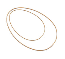 Metal egg ring 17x25cm gold