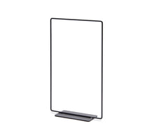 Metall Sechseck 30cm schwarz