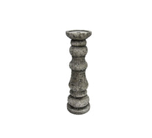 Kandelaar Lava D12,5 H40cm steengrijs