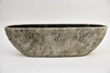 Schaal Lava ovaal XL 71,5x19,5x21,5cm Steengrijs