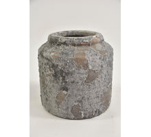 Pot ''Raw'' 19x19x19cm Grey