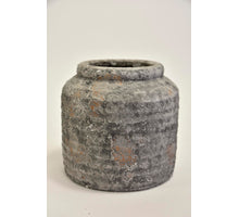 Pot ''Raw'' 16x16x16cm Grey