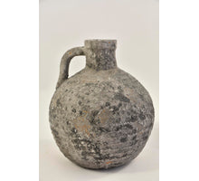 Bolkruik ''Raw'' met oor 26x26x32cm Grey