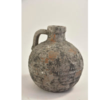 Bolkruik ''Raw'' met oor 21x21x24cm Grey