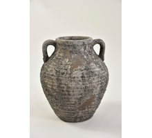 Kruik ''Raw'' met 2 oren 17x17x21cm Grey
