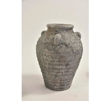 Kruik ''Raw'' met 3 oren 16x16x21cm Grey