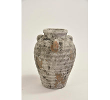 Kruik ''Raw'' met 3 oren 13x13x17cm Grey