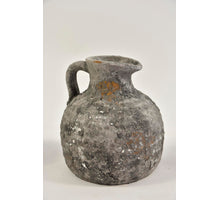 Schenkkan ''Raw'' met oor 16x16x17cm Grey