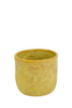 Pot ''Pazy'' ceramic D8.5 H7.5cm Yellow