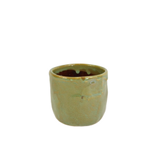 Pot ''Pazy'' keramiek D8,5 H7,5cm Green