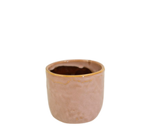 Pot ''Pazy'' keramiek D8,5 H7,5cm Pink