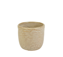 Pot ''Pazy'' keramiek D8,5 H7,5cm Off- White