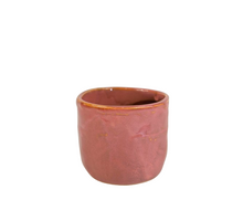 Pot ''Pazy'' ceramic D8.5 H7.5cm Red