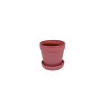 Arcey pot met schotel D13 H11cm Cherry