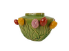 Vase Tulip Ceramic 32x23x20cm Green