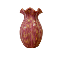 Vaas ''Loire'' Keramiek D15,5 H25cm Cherry