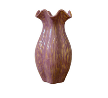 Vaas ''Loire'' Keramiek D21 H38cm Lilac