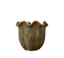 Pot ''Loire'' Keramiek D21 H18cm Dark Green