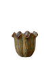 Pot ''Loire'' Keramiek D12 H10,5cm Dark Green