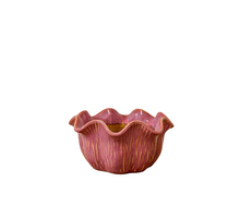 Schaal ''Loire'' Keramiek D18 H9cm Cherry