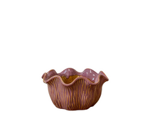 Schaal ''Loire'' Keramiek D18 H9cm Lilac