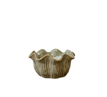 Schaal ''Loire'' Keramiek D18 H9cm Bean Green
