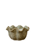 Schaal ''Loire'' Keramiek D18 H9cm Bean Green