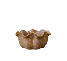 Schaal ''Loire'' Keramiek D22,5 H10cm Old-Pink