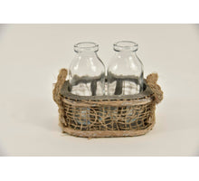 Oval wooden rack 
