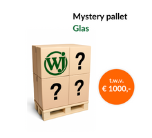 MYSTERY PALLET GLAS T.W.V. € 1000,-