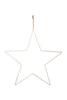 METALEN STER GOUD D 78 CM