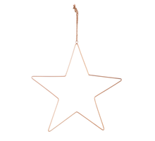 METALEN STER GOUD D 20 CM