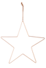 METALEN STER GOUD D 20 CM