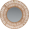 SPIEGEL 45CM ROND MET PAPIER