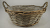 Schilmand riet grijs 24x10cm