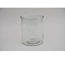 Glaspot cilinder helder D15 H15cm