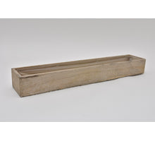 Houten tray 50x9x6cm Grey Wash