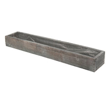 Wooden tray 50x9x6cm Gray Wash