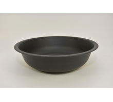 Zinc bowl Matte black D40 H10cm