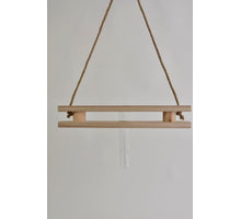 Wooden pendant deco 40x5x3cm Natural