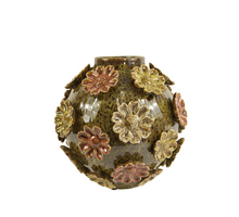 Bolvaas Flowers D30 H30cm Groen/multikleur