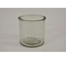 Glaspot cilinder helder D8 H8cm